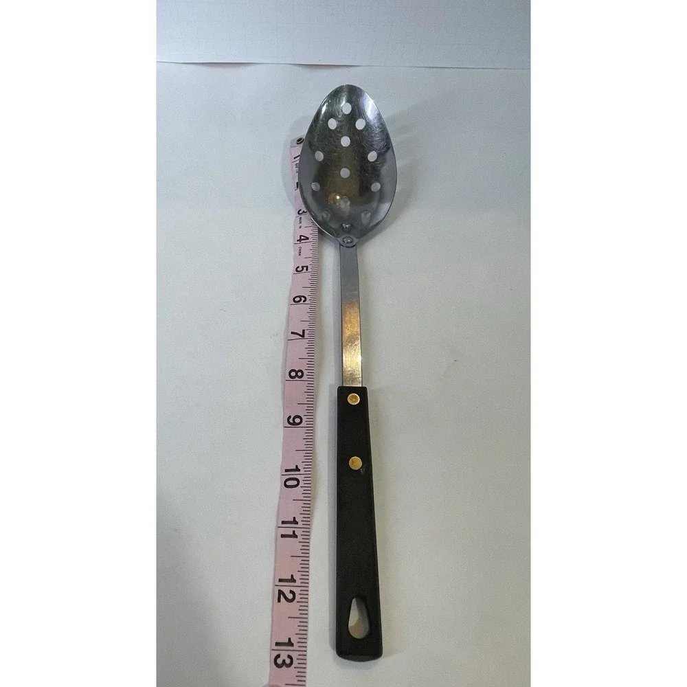 Vintage Stainless Steel USA Slotted 13